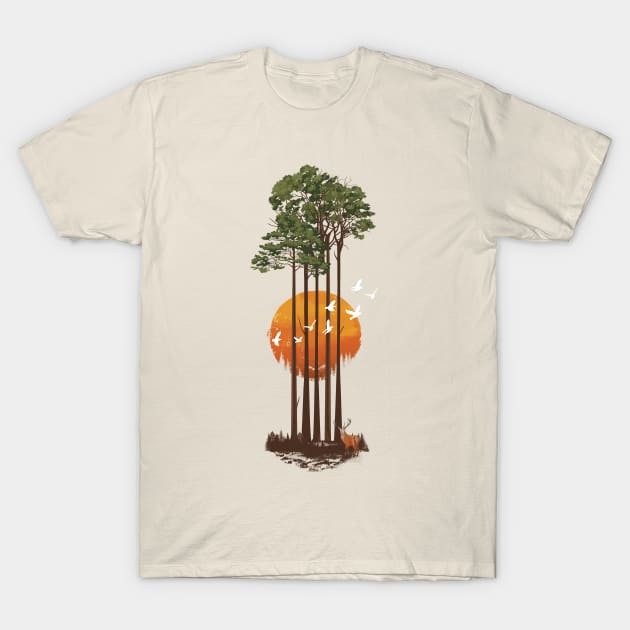 Nature String T-Shirt by DANDINGEROZZ